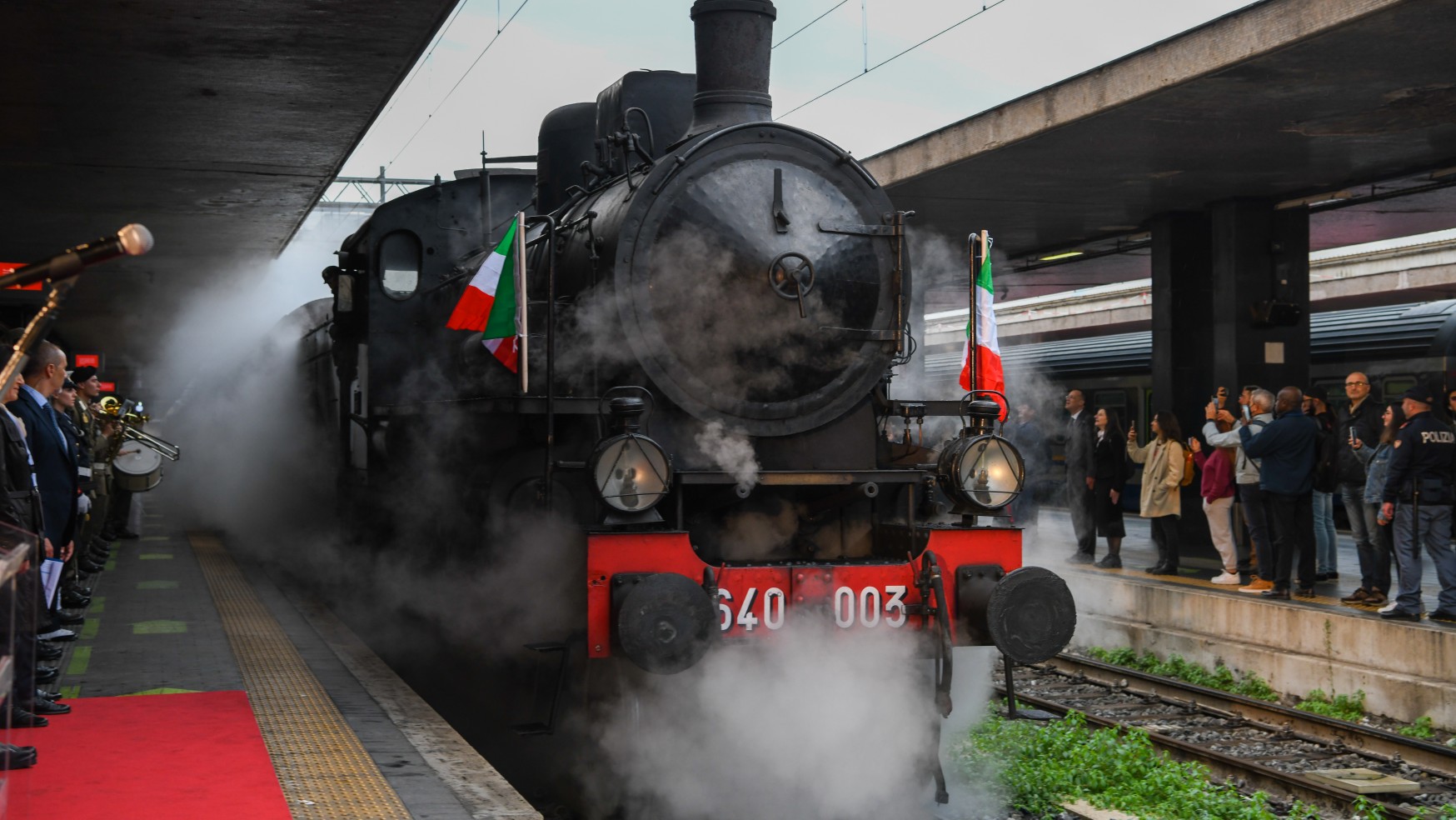 FERROVIE DELLO STATO: IL “TRENO DELLA MEMORIA” RIEVOCAZIONE STORICA ALLA STAZIONE TERMINI